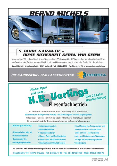 Oktober 2009 - Gemeinde Vettweiss