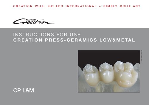 Creation Porcelain Firing Chart