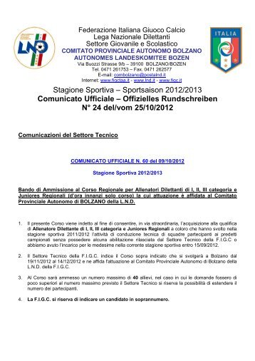 download - FIGC Trentino-Alto Adige