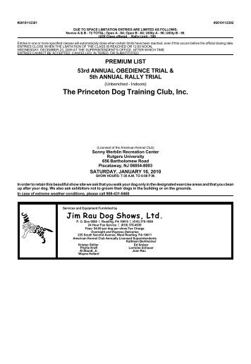 rau shows owner handler f rau shows owner handler f
