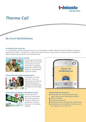 Thermo Call - Webasto