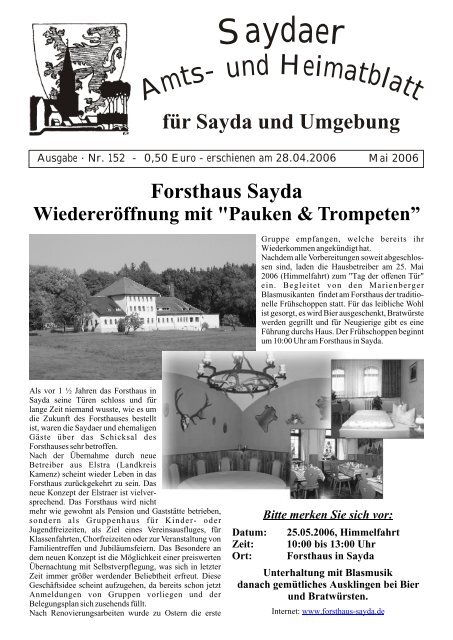 Beschlüsse - Bergstadt Sayda