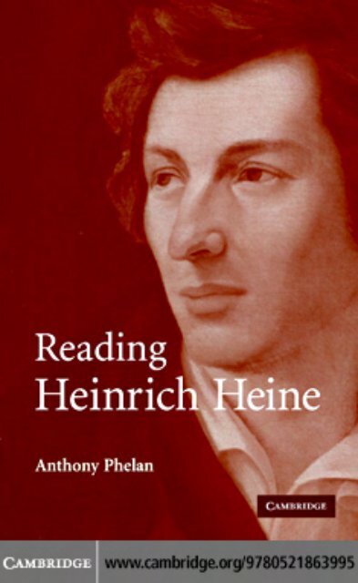 HEINRICH READING HEINE