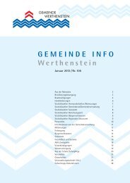 Statistikzahlen Gemeinderat/Gemeindeverwaltung - bei der ...