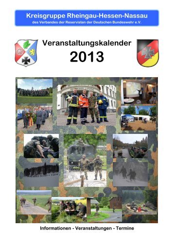 Veranstaltungskalender - Reservistenkameradschaft Limburg