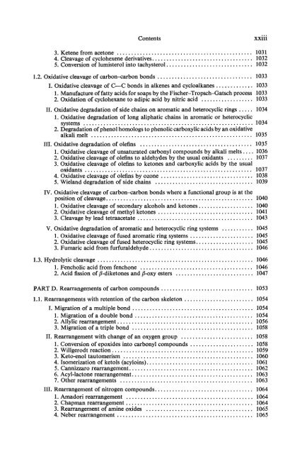 Weygand/Hilgetag Preparative Organic Chemistry