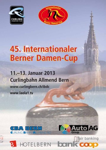 Turnierprogramm - Curling Bahn Allmend Bern