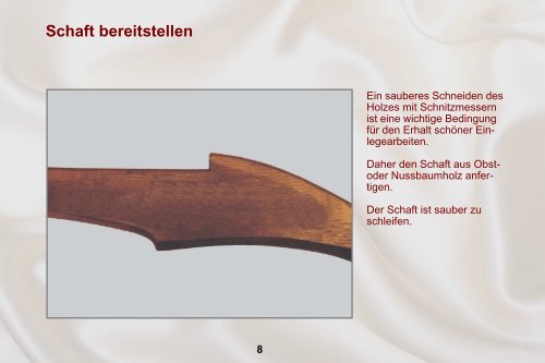 Schaft lasieren - Feuerwaffen.ch