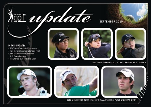 SEPTEMBER 2010 - New Zealand Golf