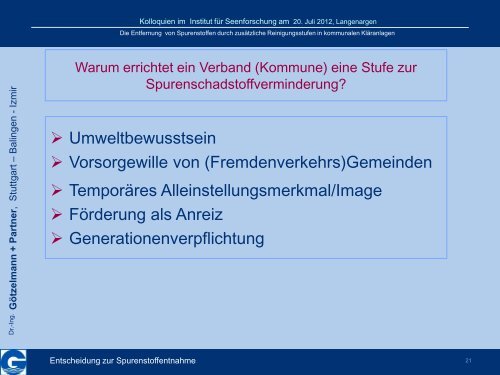 Download (PDF) - Dr.- Ing. W. Götzelmann und Partner GmbH