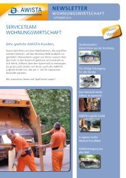 Newsletter Wohnungswirtschaft September 2010 (2,18 MB) - Awista