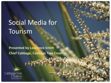 Social Media for Tourism - Coromandel