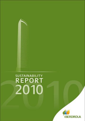 2010 Sustainability Report download PDF - Iberdrola