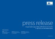 Press Release - Mergermarket