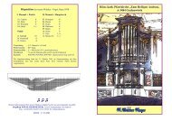 Orgel - Michael Walcker-Mayer