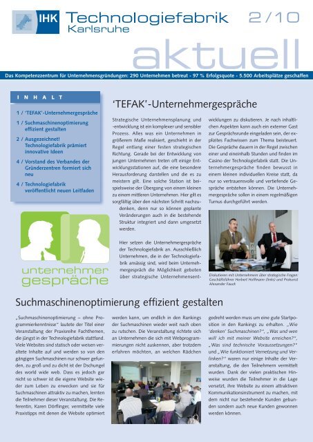 TEFAK - Technologiefabrik Karlsruhe GmbH