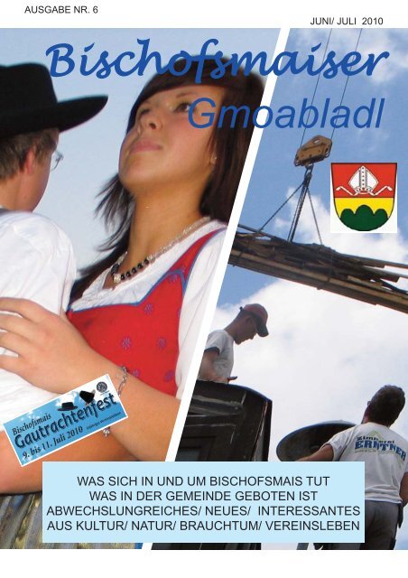 Bischofsmaiser Gmoabladl