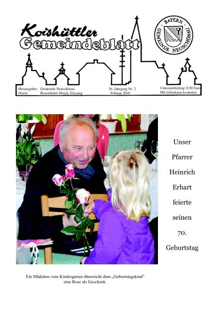 Gemeindeblatt Februar 2010 - Neuschönau