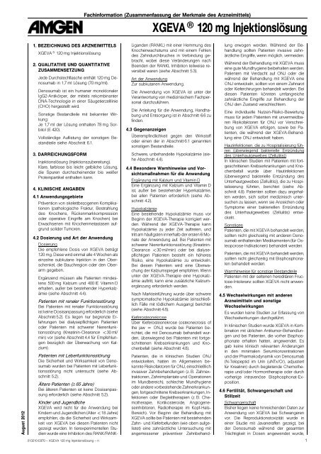 Denosumab - DETECT-III-Studienportal