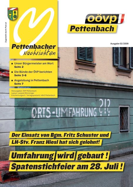 Nachrichten - ÖVP Pettenbach Startseite
