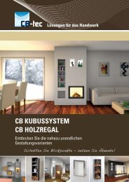 CB KUBUSSYSTEM CB HOLZREGAL - WGS