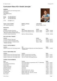 CV and publication list - IST Austria