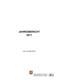 JAHRESBERICHT 2011 - JKU