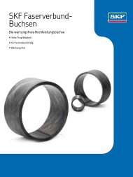 SKF Faserverbund-Buchsen