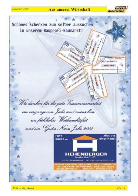 Ausgabe Dezember 2009