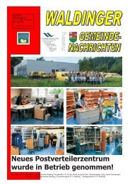 Neues Postverteilerzentrum wurde in Betrieb genommen! - Walding