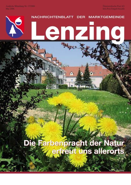 Gemeindezeitung Mai 2006 - Lenzing