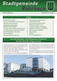 Ausgabe 06 - Rohrbach
