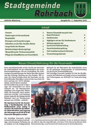 Ausgabe 01 - Rohrbach