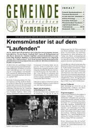 Gemeindenachrichten Juli/August 2000 - Marktgemeinde ...