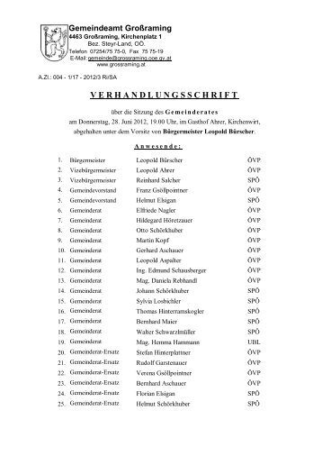 (433 KB) - .PDF - Gemeinde Großraming