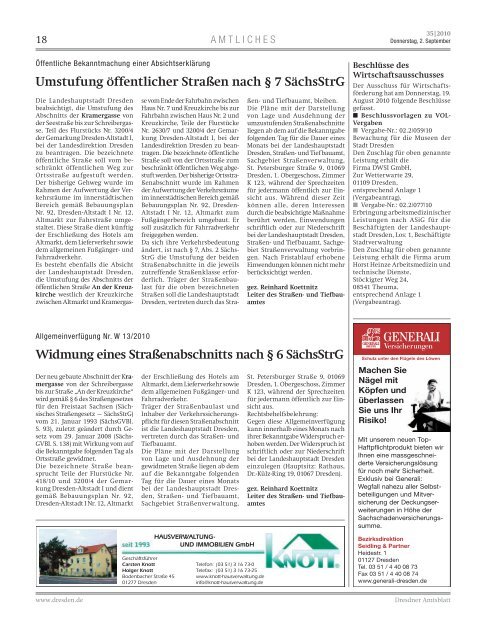 Dresdner Amtsblatt