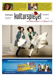 mit Advent spezial >>> Seiten 13 - 20 - Thüringen Kulturspiegel ...