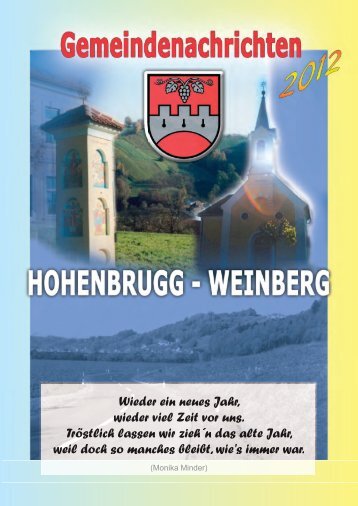 (Monika Minder) - Gemeinde Hohenbrugg Weinberg