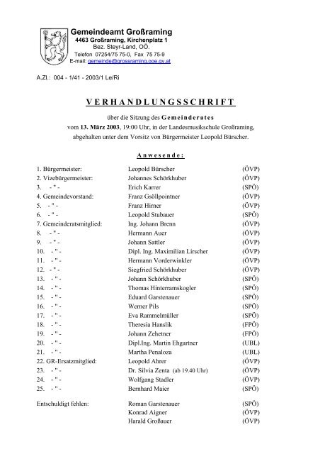 (228 KB) - .PDF - Großraming