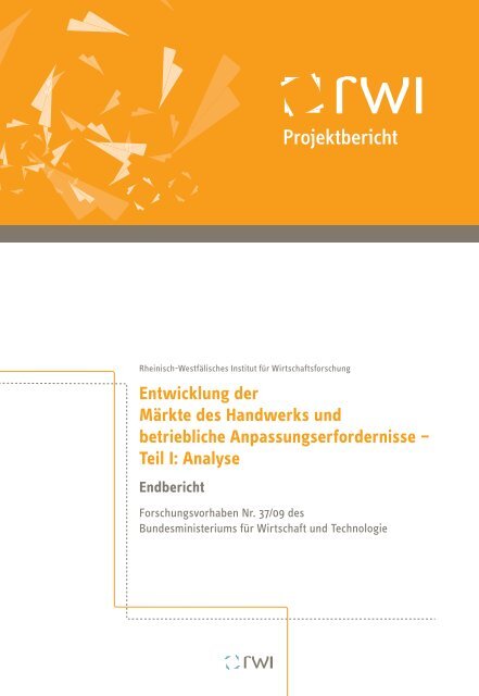 download - Rheinisch-Westfälisches Institut für Wirtschaftsforschung