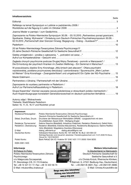 Zobacz/ściągnij plik PDF - Polsko-Niemieckie Towarzystwo Zdrowia ...