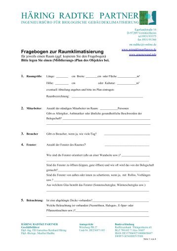 Partnervermittlung fragebogen
