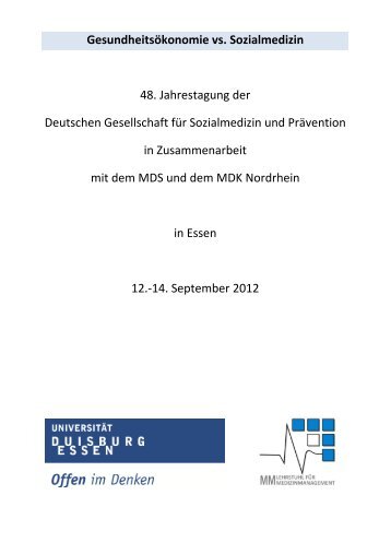 Tagungsprogramm (PDF) - DGSMP