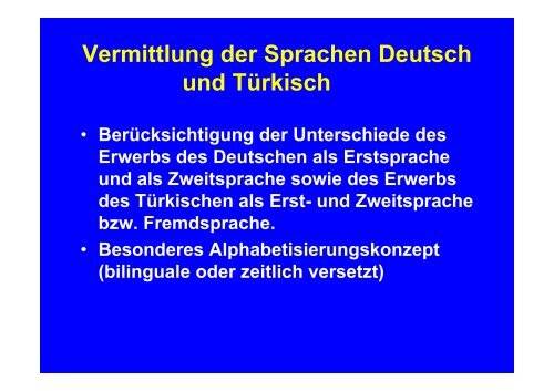 Mehrsprachigkeit und Schulbildung Modelle, Forschungsergebnisse ...