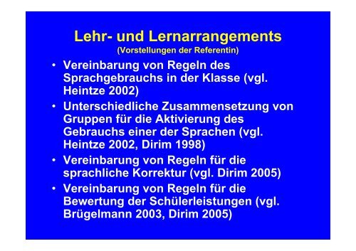 Mehrsprachigkeit und Schulbildung Modelle, Forschungsergebnisse ...