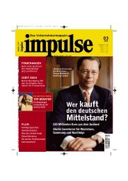 Impulse - März 2004 - Klein & Coll.