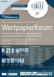 plenum - GELD-Magazin