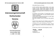 Interessengemeinschaft Kohlscheider Vereine