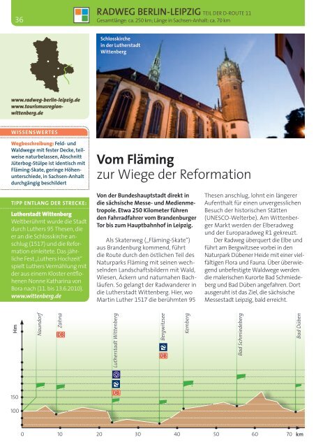 Mit dem Rad unterwegs in Sachsen-Anhalt