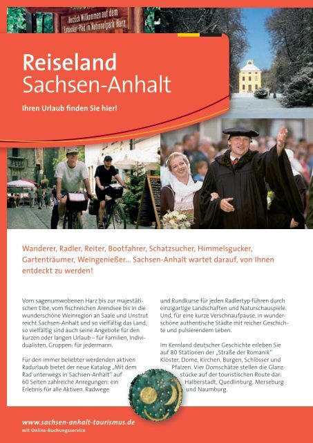 Mit dem Rad unterwegs in Sachsen-Anhalt